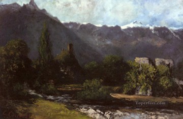 Le Glacier Realist painter Gustave Courbet Oil Paintings